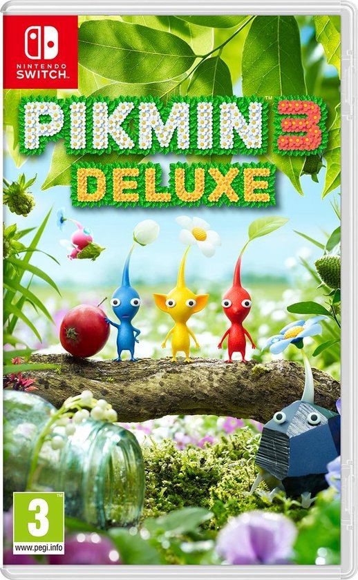 plannen regering Hover Pikmin 3 deluxe, een PEG3 spel voor de Nintendo Switch -