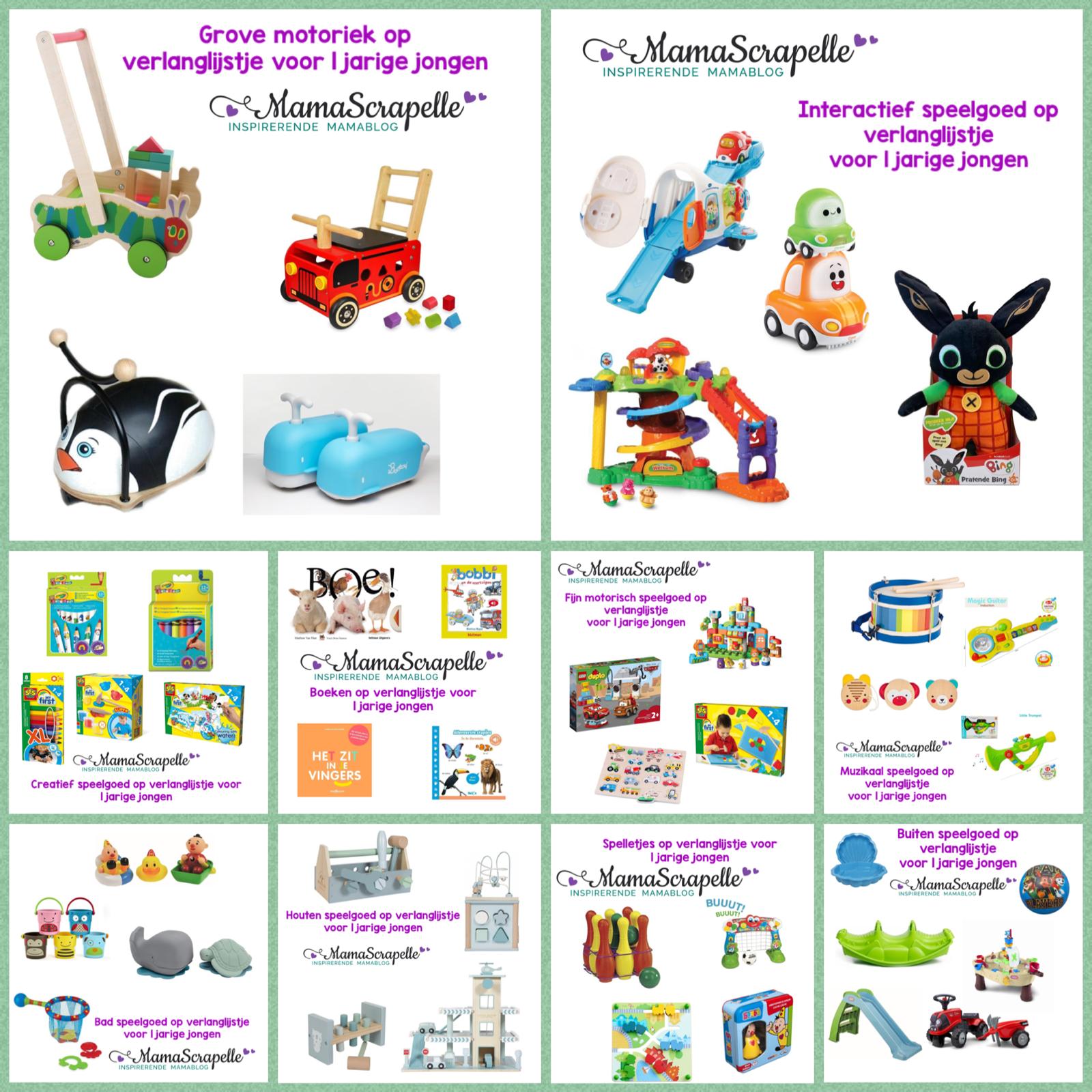 neus sticker Turbulentie Verlanglijstje voor 1 jarige jongen | speelgoed en cadeau inspiratie