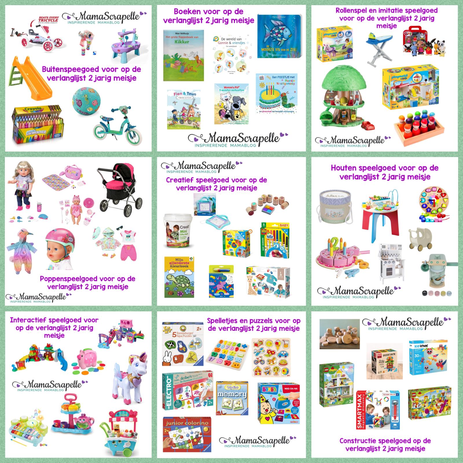 Aanpassing Kinderachtig Heb geleerd Verlanglijst voor 2 jarig meisje met cadeautips en speelgoedwensen -
