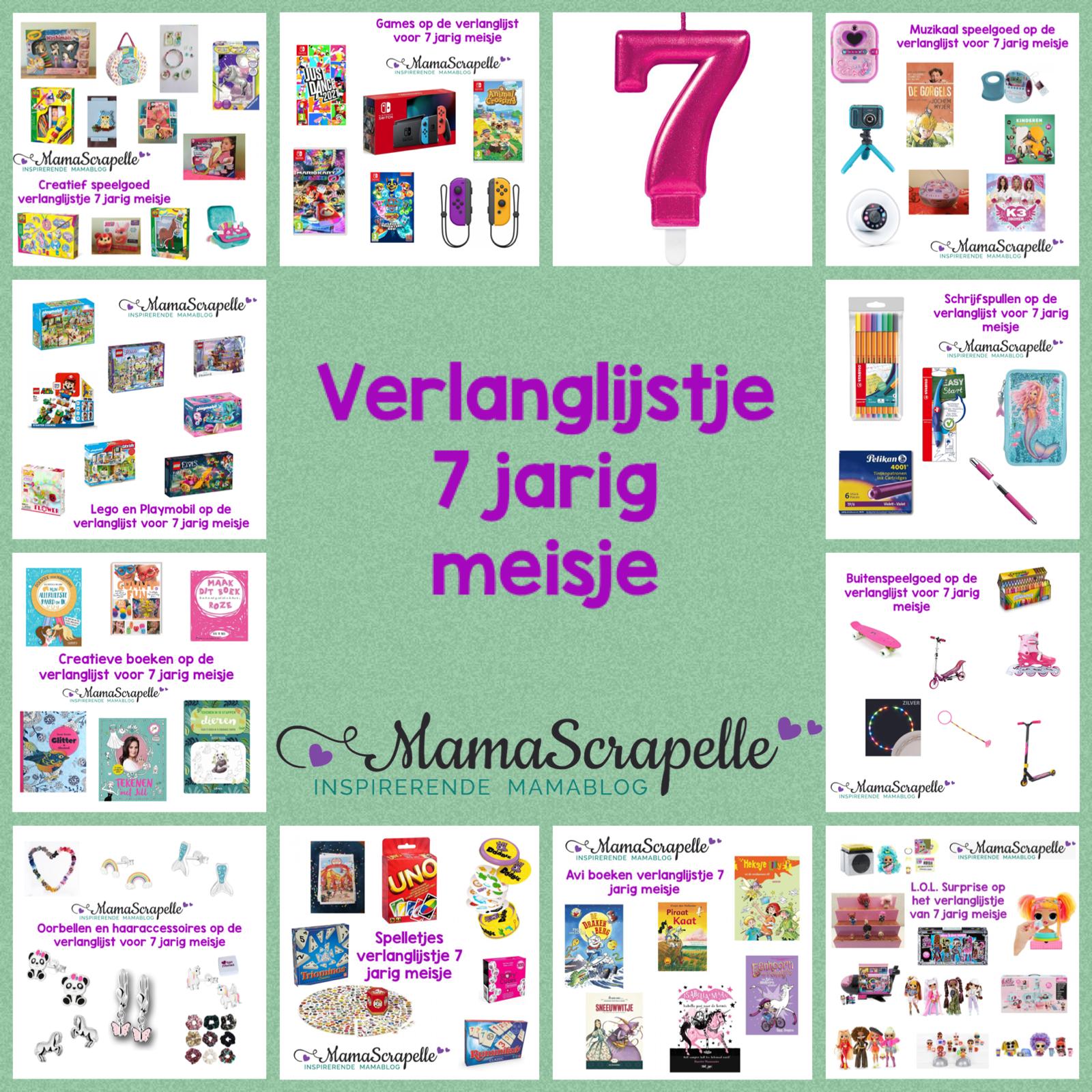 gewelddadig capsule Boekhouder Verlanglijst voor 7 jarig meisje - een lijst met cadeau en speelgoedtips