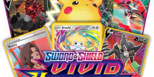 houd er rekening mee dat Gepensioneerd leeg Pokémon kaartspel uitbreiding Sword & Shield Vivid Voltage