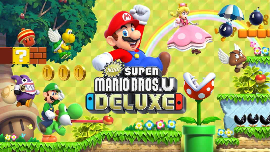 inleveren Sportman Intensief New Super Mario Bros. U Deluxe, een Nintendo Switch spel -