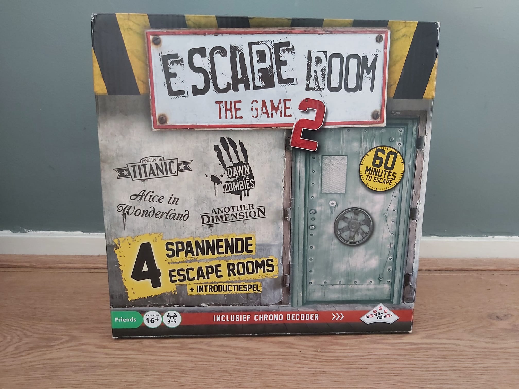 Escape room the game 2, voor iedereen die wel van een uitdaging -