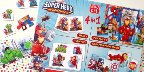 vlot vermogen Helm De Marvel Superhero Edukit 4-in-1 van Clementoni - een stoere set