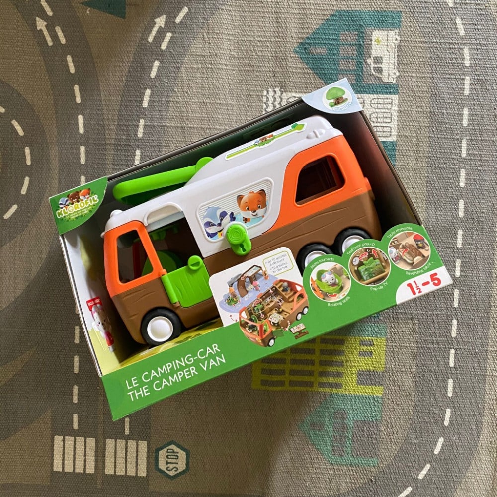Klorofil camper speelgoed review @MamaScrapelle