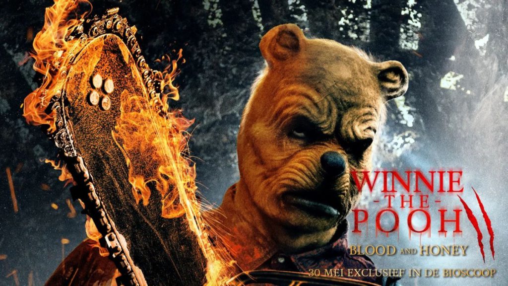 Winnie the Pooh: Blood and Honey horrorfilm the twisted childood universe filmposter