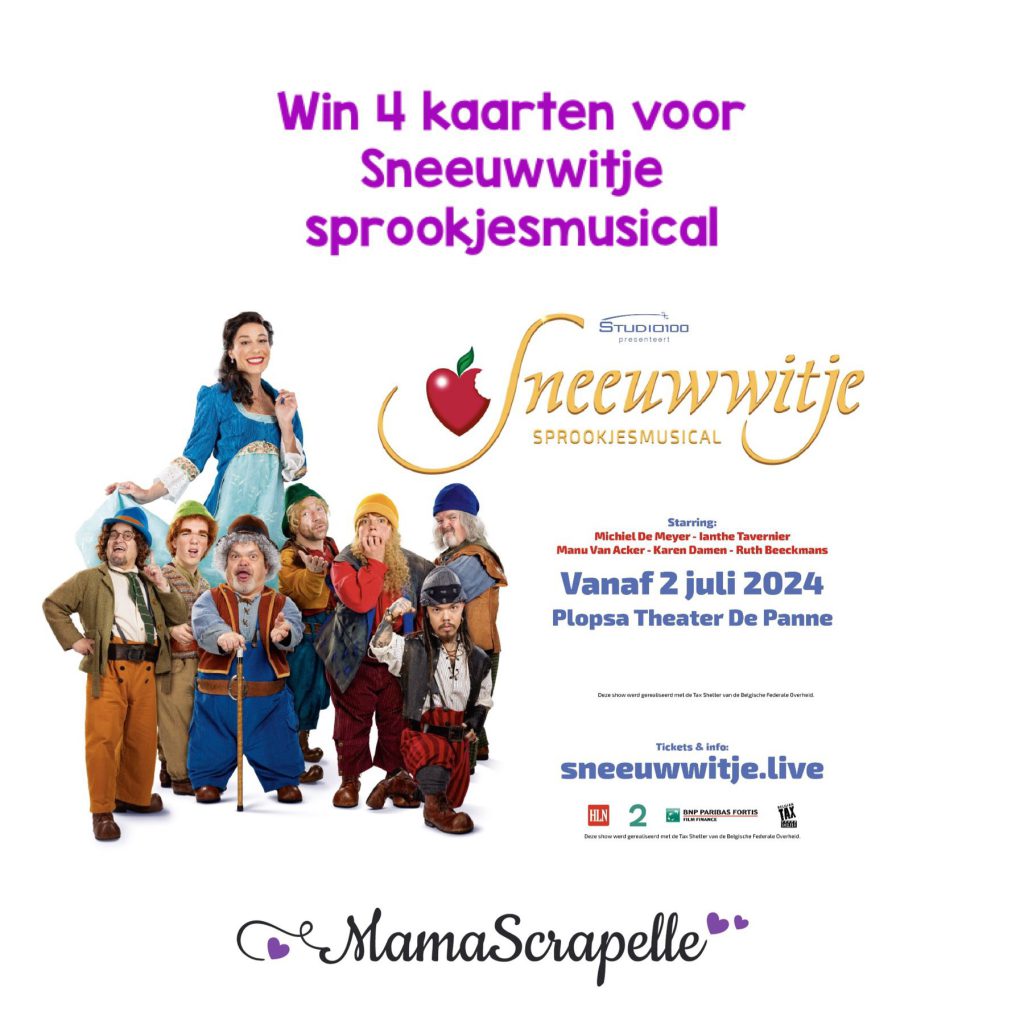 winactie sneeuwwitje sprookjesmusical