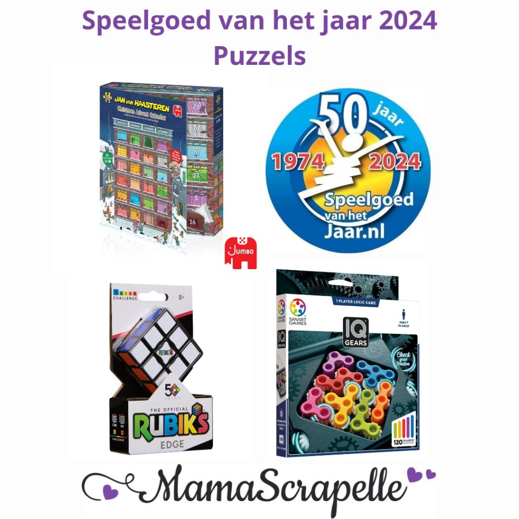 puzzels verkiezing speelgoed van het jaar 2024 