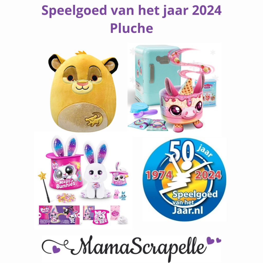 pluche speelgoed van het jaar 2024